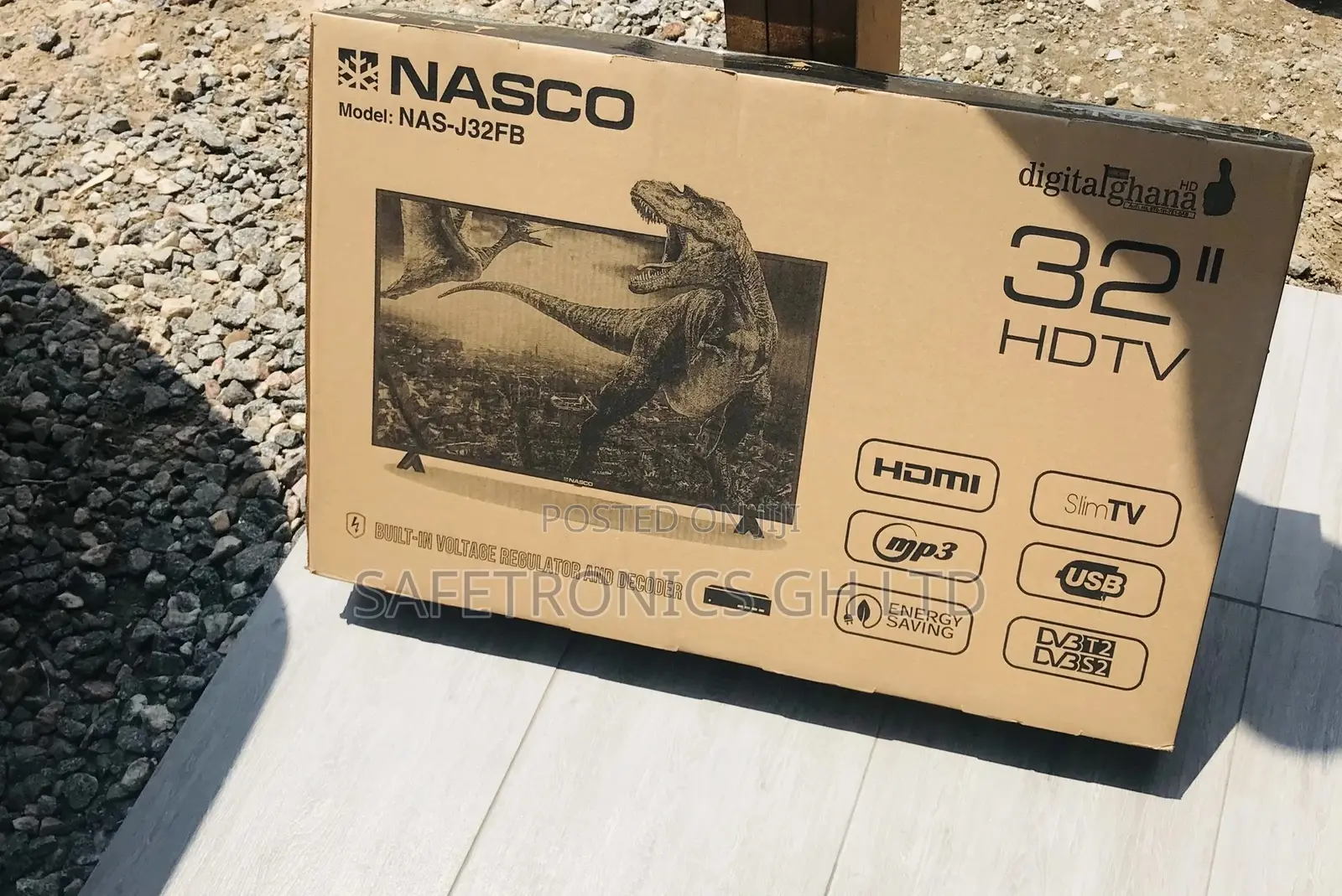 Satellite Digital 32 Inches Glossy LED Nasco Essential Tv