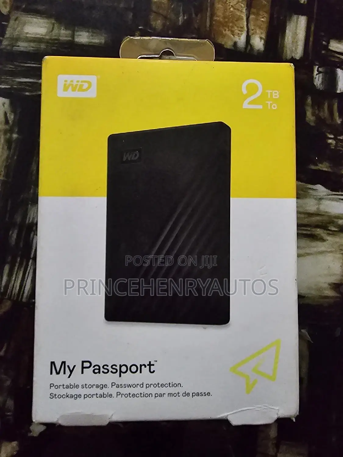 Wd 2tb My Passport, Portable External Wdbyvg0020bbk-Wesn
