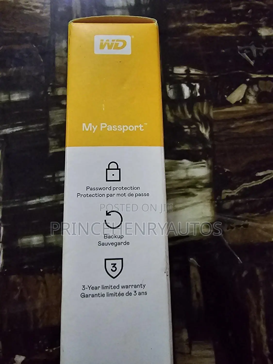 Wd 2tb My Passport, Portable External Wdbyvg0020bbk-Wesn
