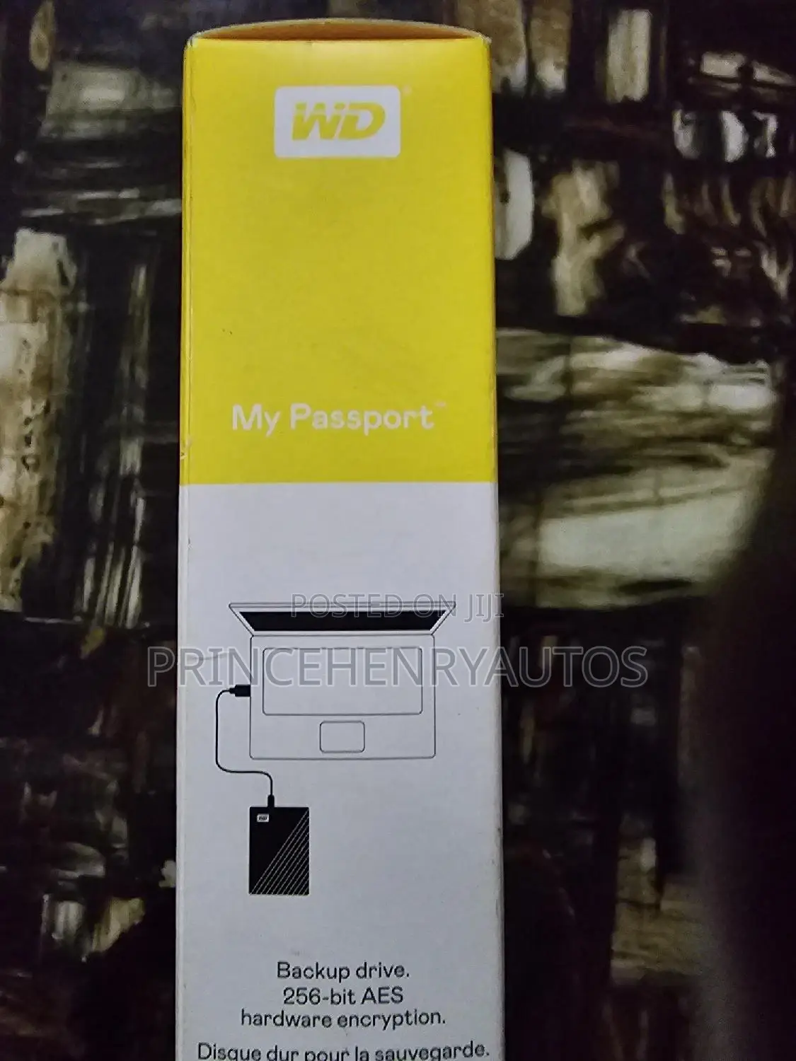 Wd 2tb My Passport, Portable External Wdbyvg0020bbk-Wesn