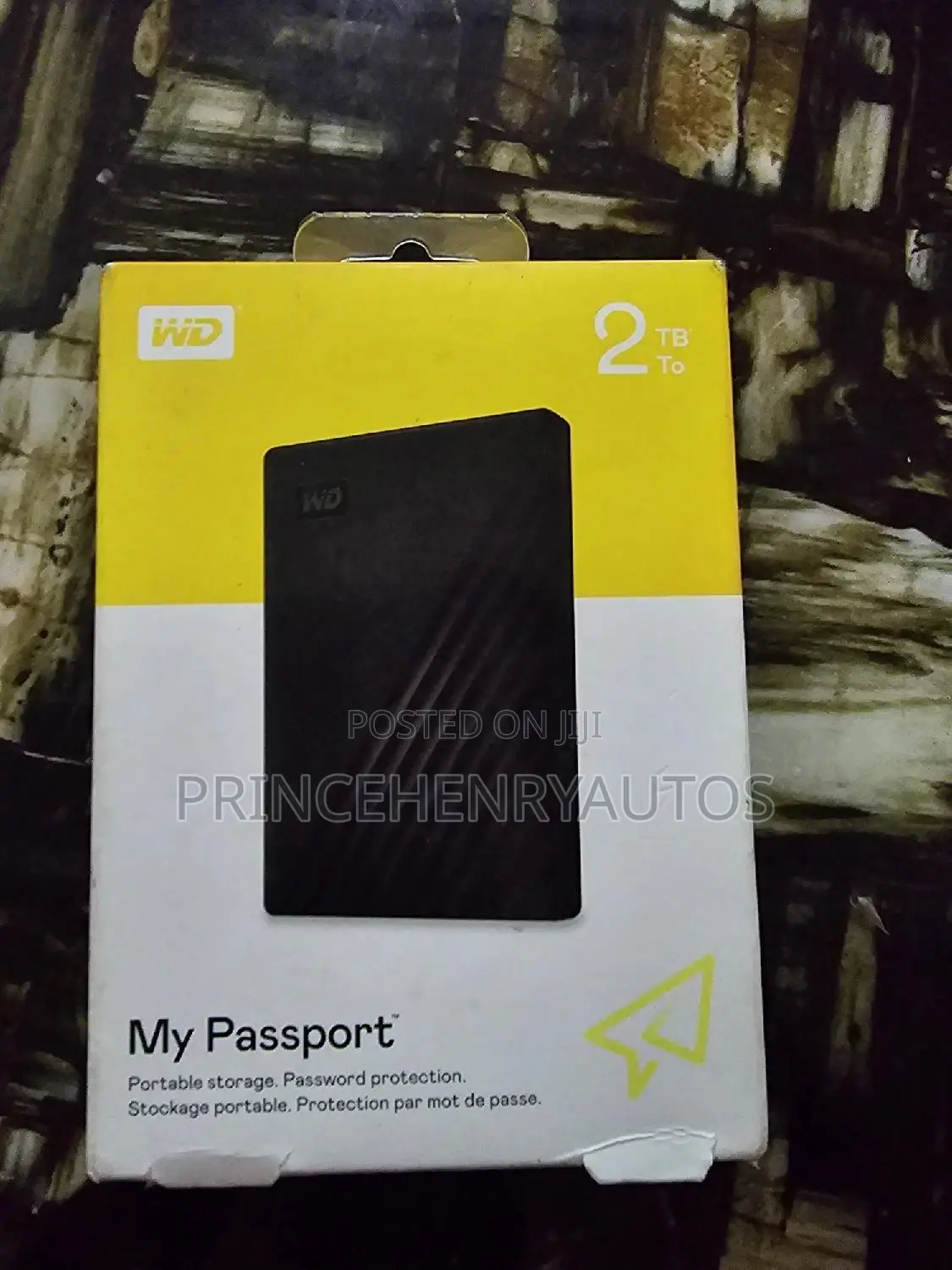 Wd 2tb My Passport, Portable External Wdbyvg0020bbk-Wesn