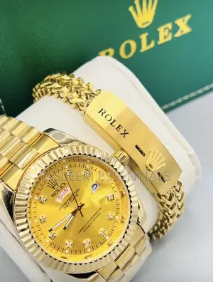 Rolex Watch And Bracelet