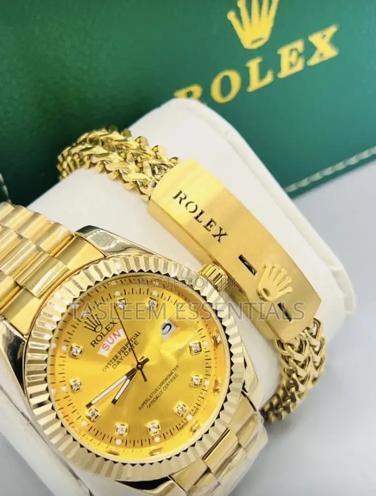 Rolex Watch And Bracelet