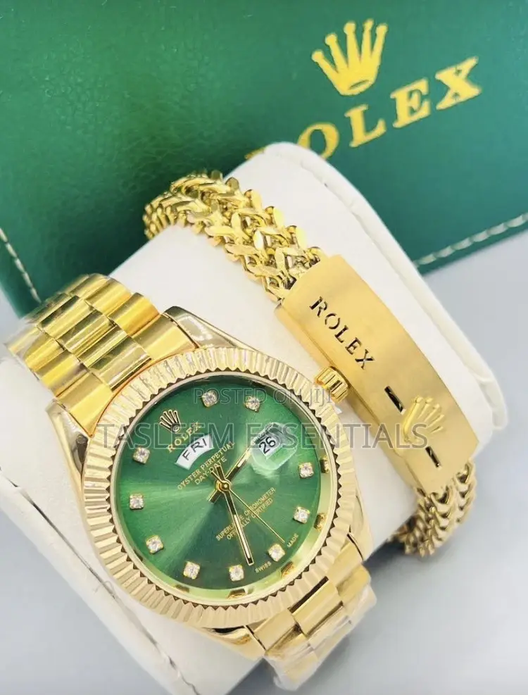 Rolex Watch And Bracelet