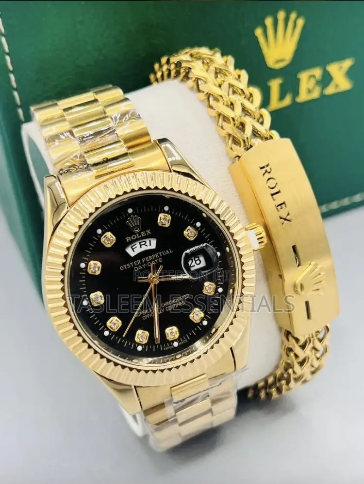 Rolex Watch And Bracelet