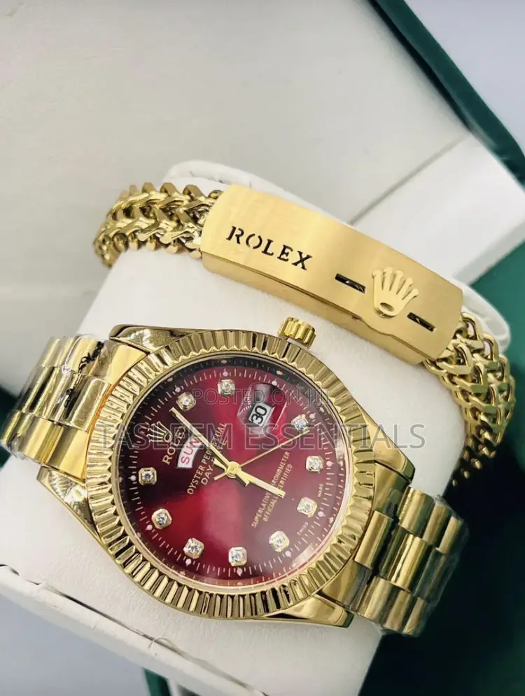 Rolex Watch And Bracelet