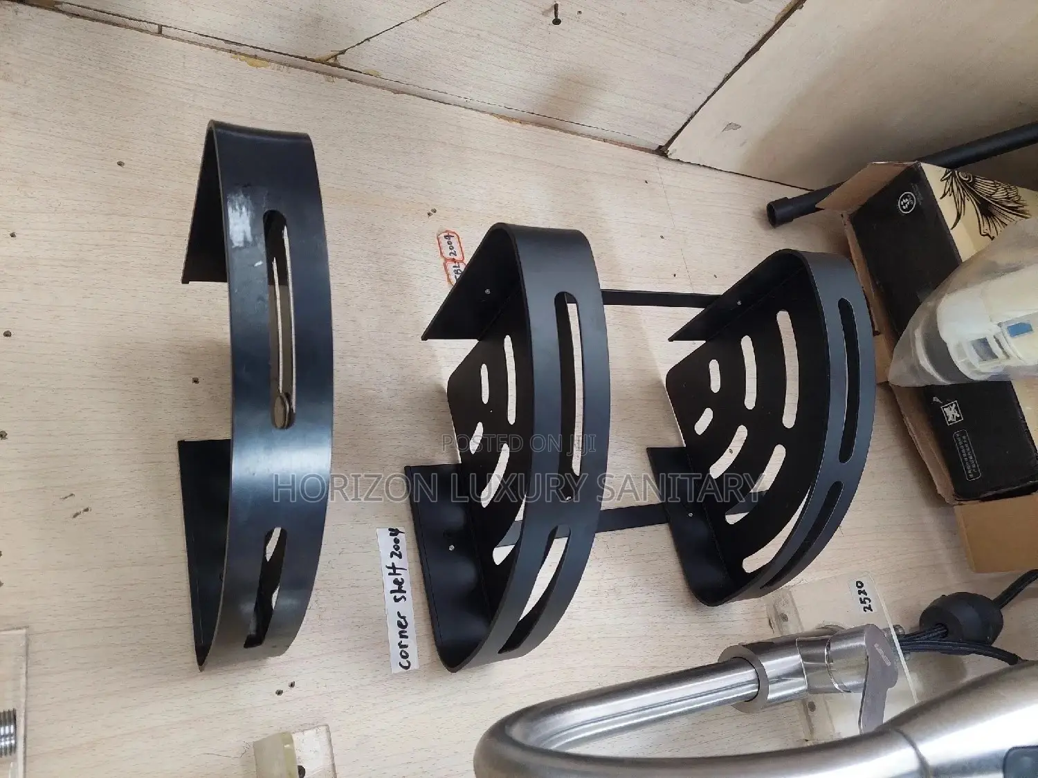 Wall Mounted Double Straight or Corner Shelf