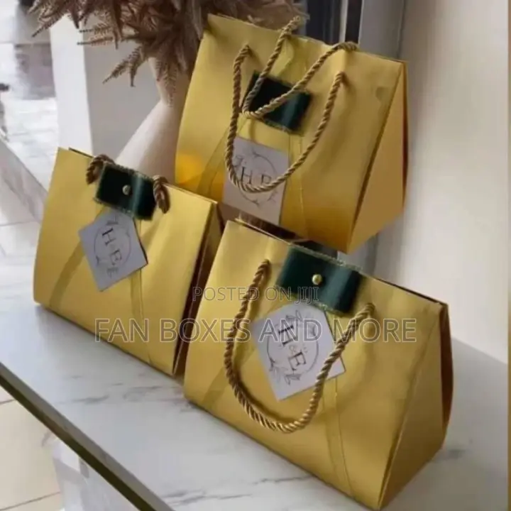 Triangular Paper Bag (For Various Events)