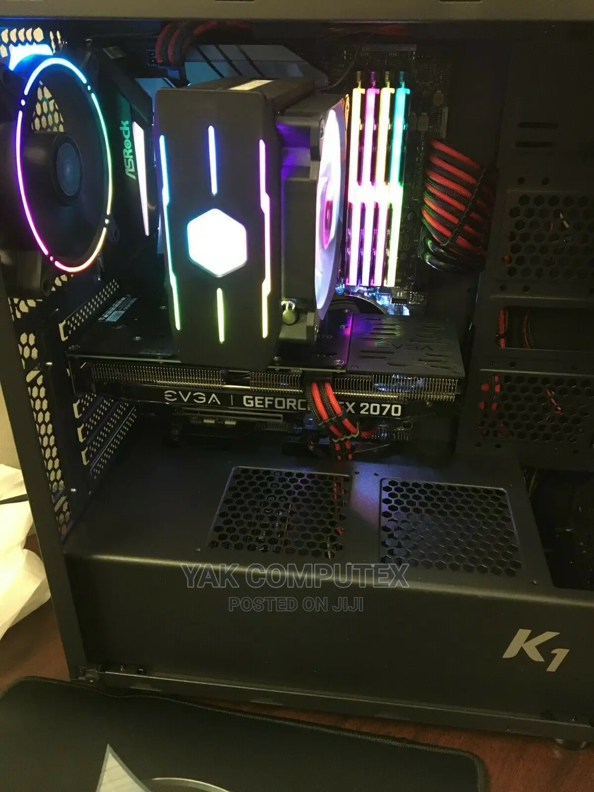 New Desktop Computer MSI Gaming 27 6QE 16GB Intel Core i5 SSD 1.5T