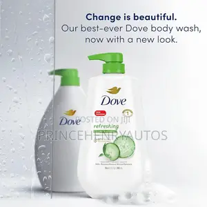Dove Body Wash With Pump Cucumber Green Tea 30.6 Oz