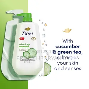 Dove Body Wash With Pump Cucumber Green Tea 30.6 Oz