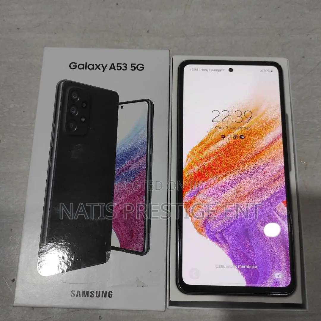 New Samsung Galaxy A53 5G 128 GB Black