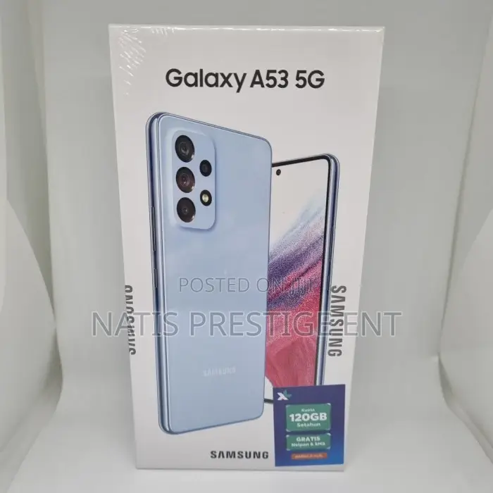New Samsung Galaxy A53 5G 128 GB Blue