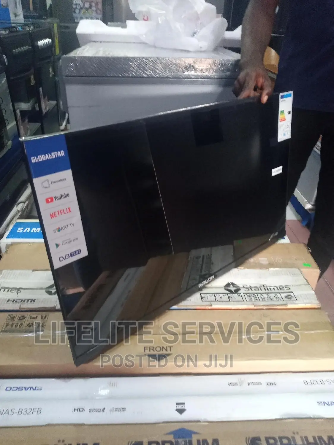 Slim Edge Smart Tv 32" #Global Star