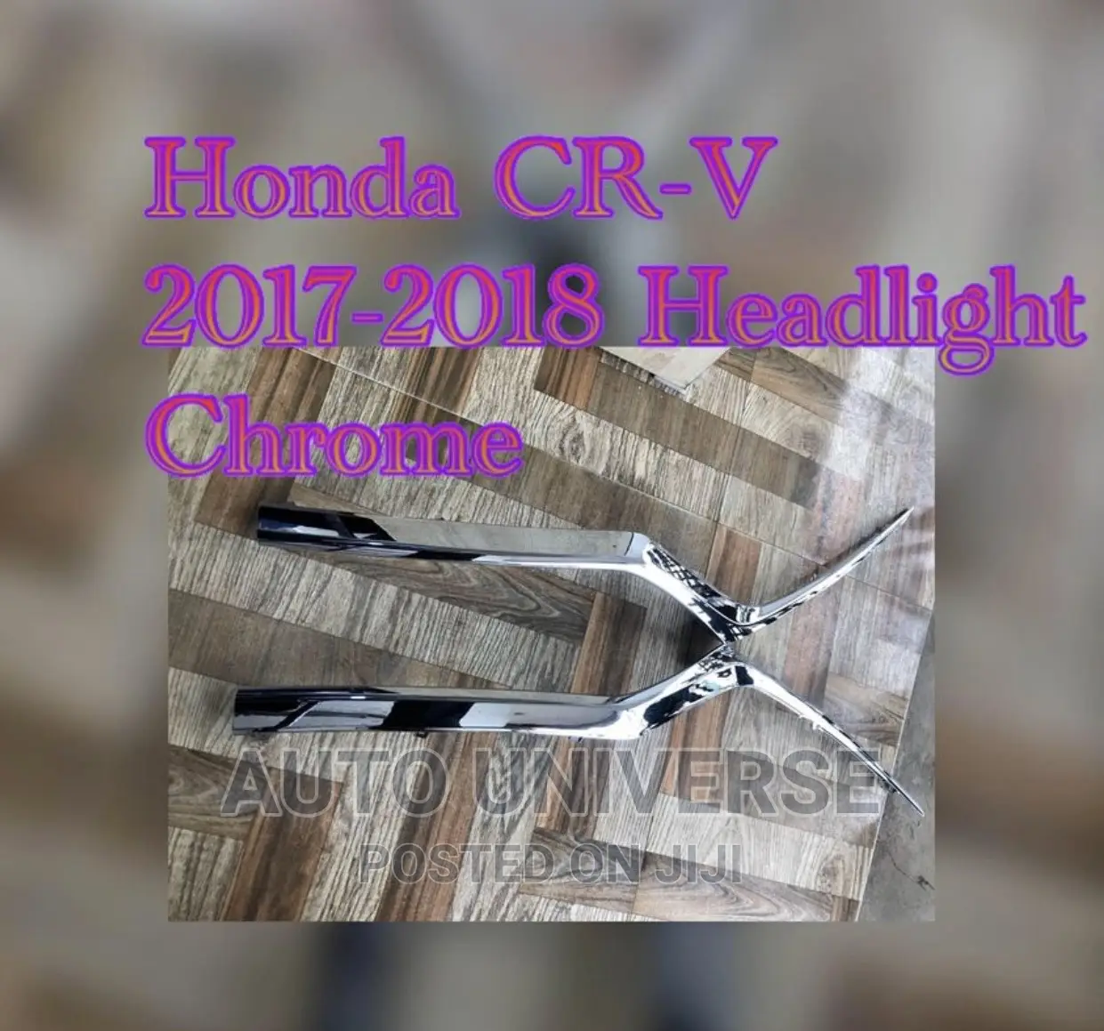 Honda CRV 2017 to 2018 Headlight Chrome Available