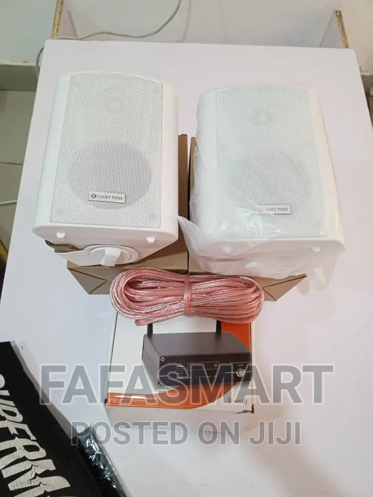 Wifi Amp With 2pcs 20 Watts Waterproof Speaker