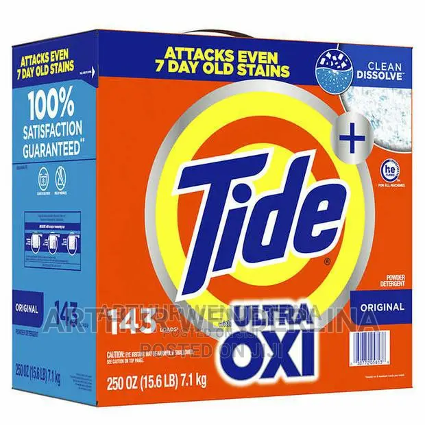 Tide Ultra Oxi Powder Laundry Detergent Original.Usa Made