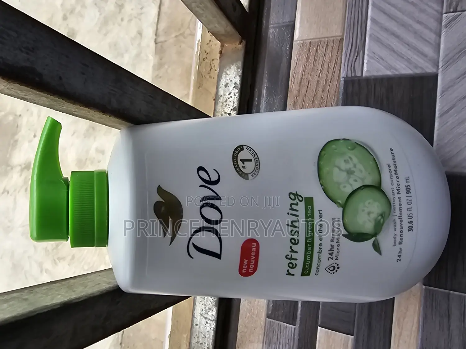Dove Body Wash With Pump Cucumber Green Tea 30.6 Oz