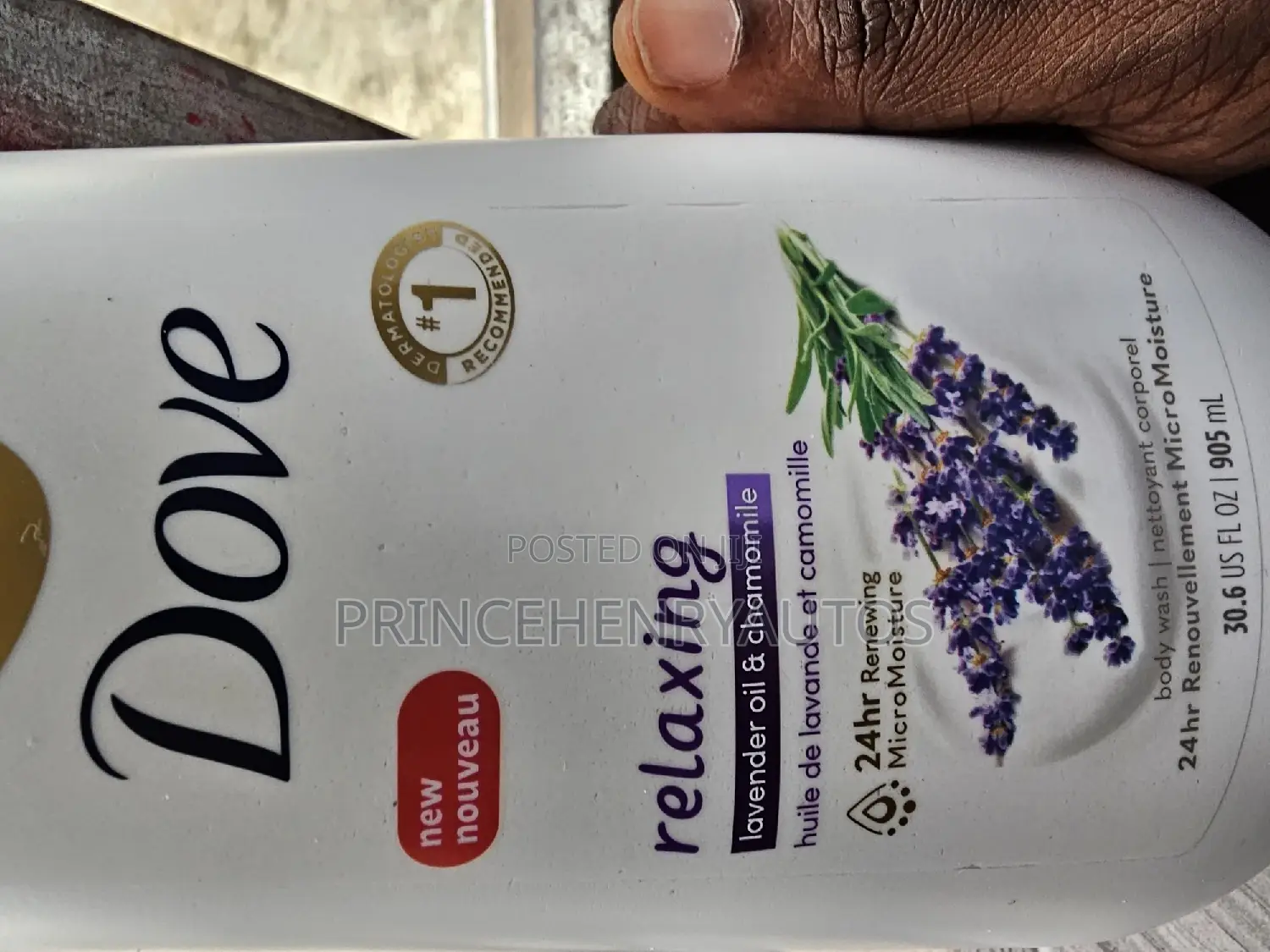 Dove Body Wash With Pump Relaxing Lavender Oil Chamomile