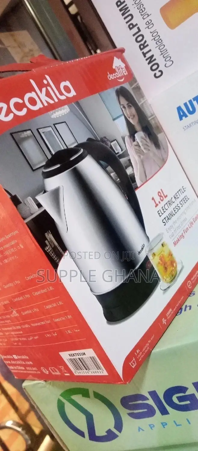 Decakila Kettle 1.8l Brand New Kettle