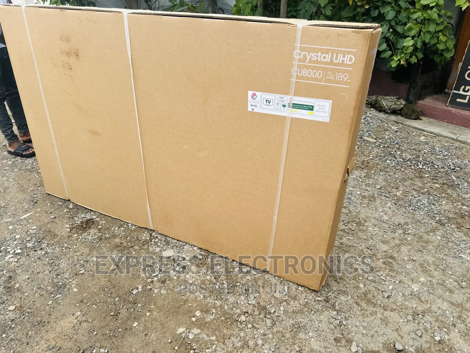 Massive Sound Effects Samsung Uhd Smart 75”Cu8000 Tv
