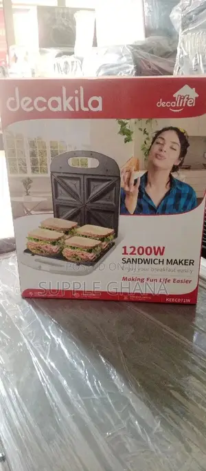Decakila Sandwich Maker 1200W