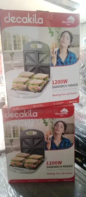 Decakila Sandwich Maker 1200W