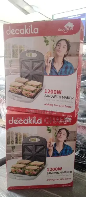 Decakila Sandwich Maker 1200W
