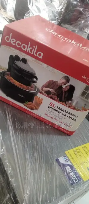 Decakila Transparent Window Air Fryer 5L