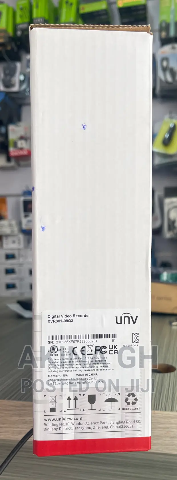 Unv 8ch DVR 2mp Uniview DVR Xvr301-8g 2