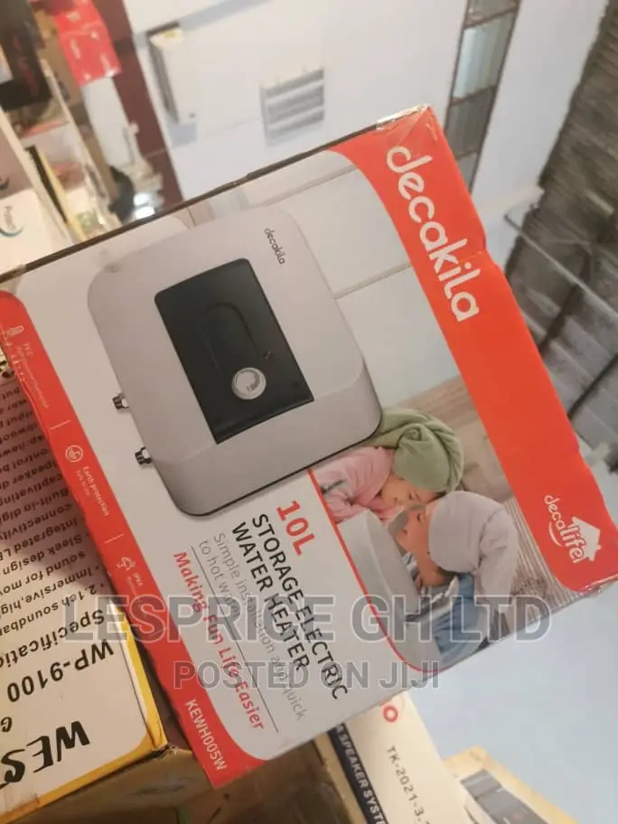 Decakila 10L Water Heater~Quality Plastic Body