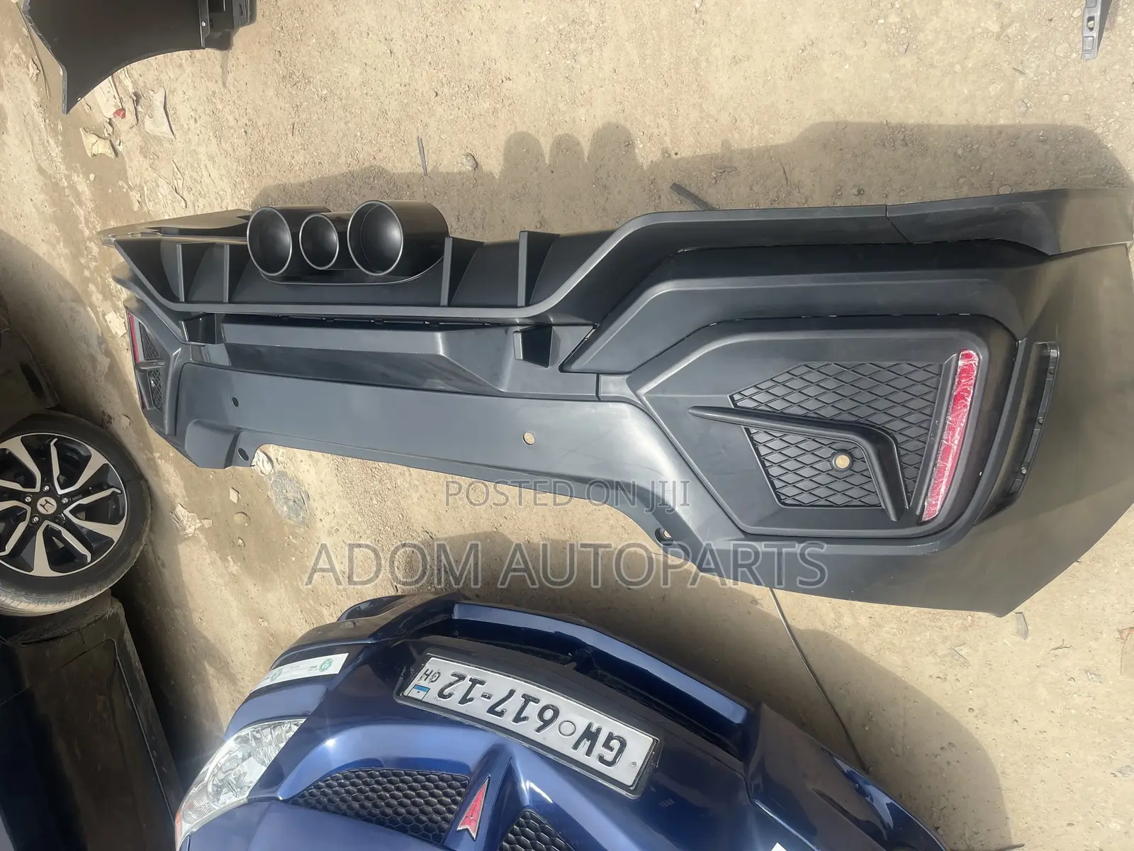 Honda Civic Spec Back Bumper 2017 2018 2019 2020 2021