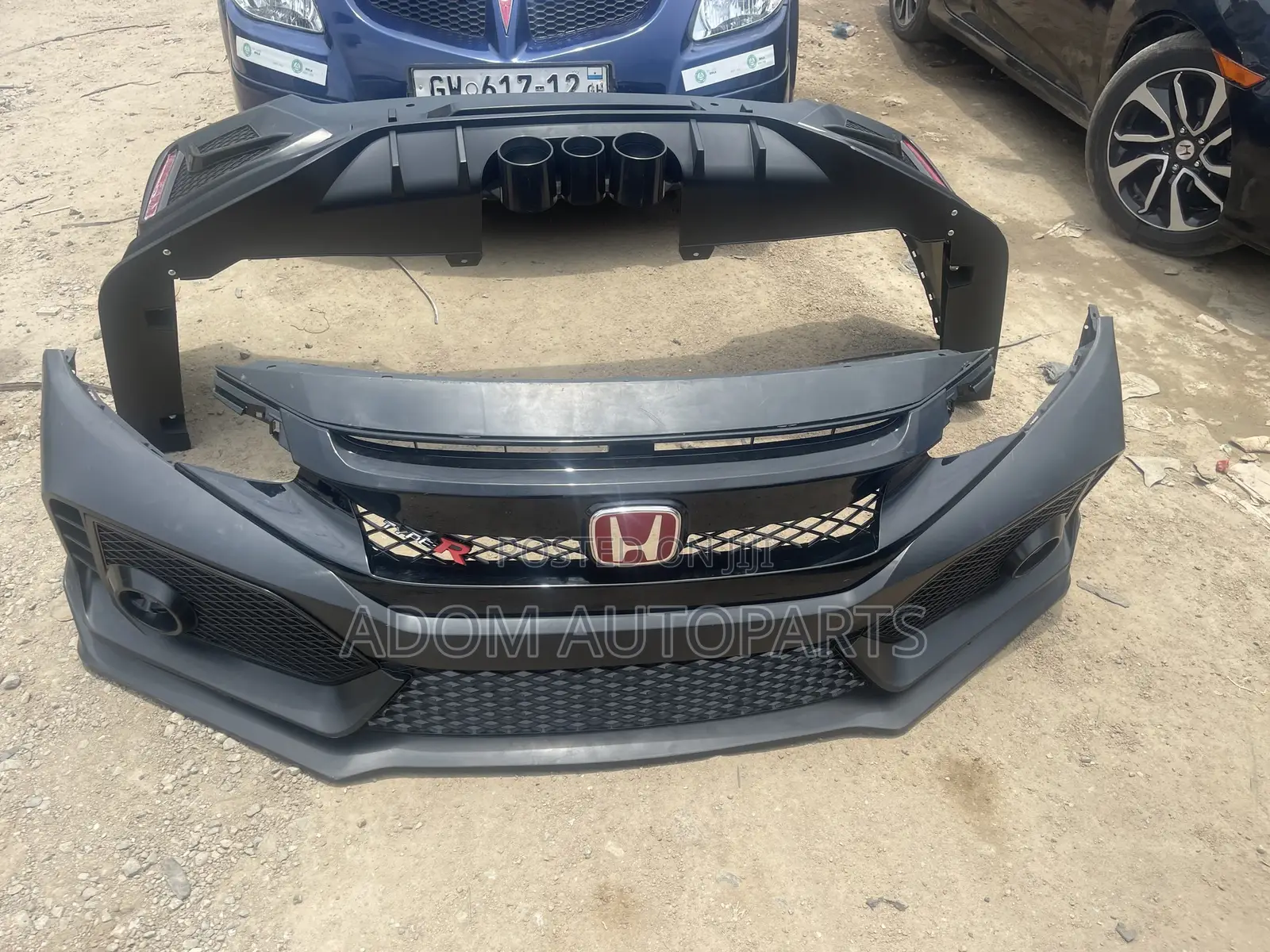 Civic Salon Hatchback Spec Bumper 2016 2017 2018 2019 2020