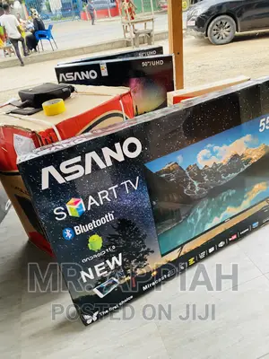 Free Standing Asano 55inch Smart Uhd Bluetooth Tv