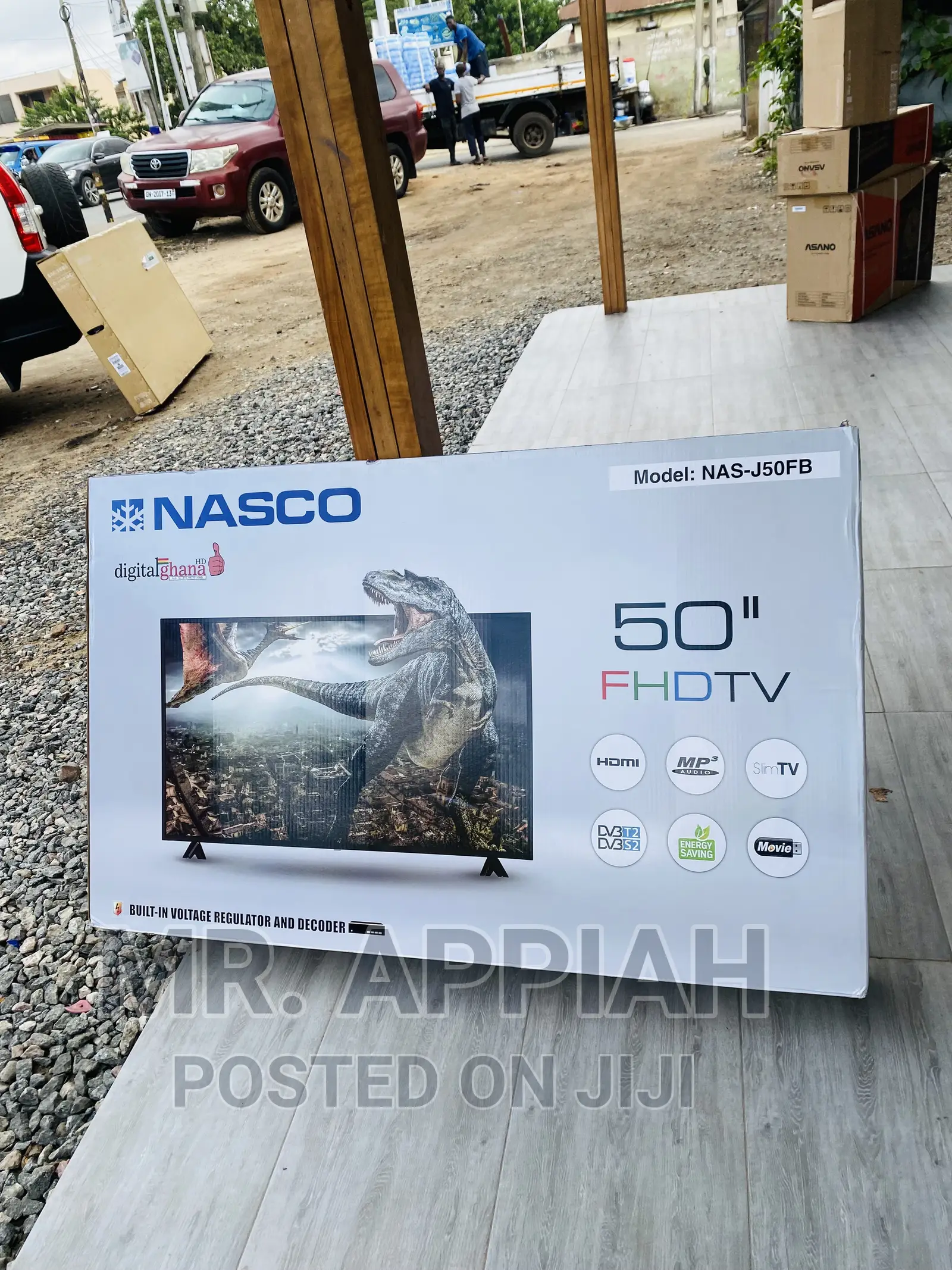 Get Amazing  Price for Nasco 50 Inch Full HD Tv(Black) 