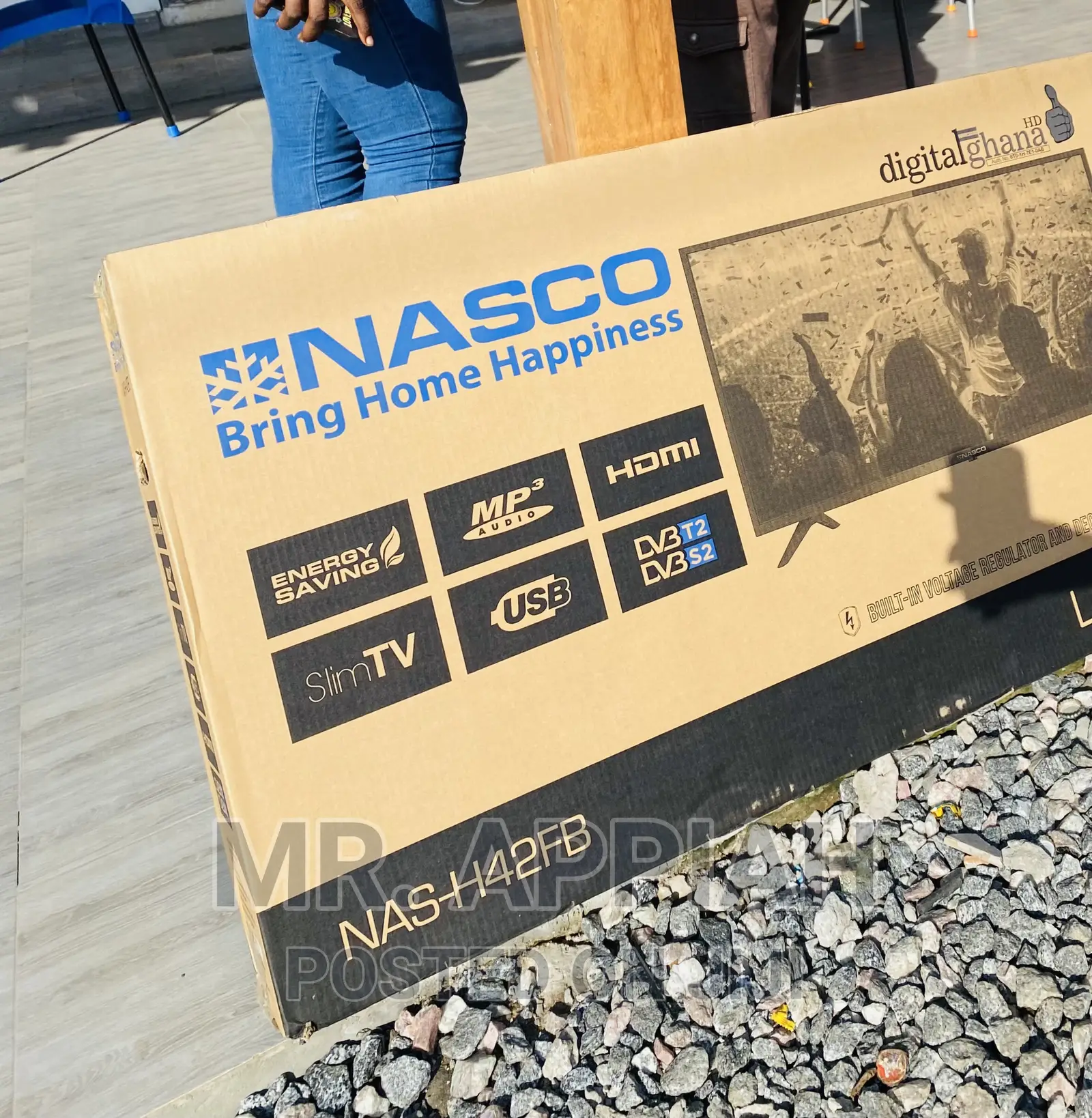 Fast and Effective Nasco 42 Inch Digital Satelite Tv,Black