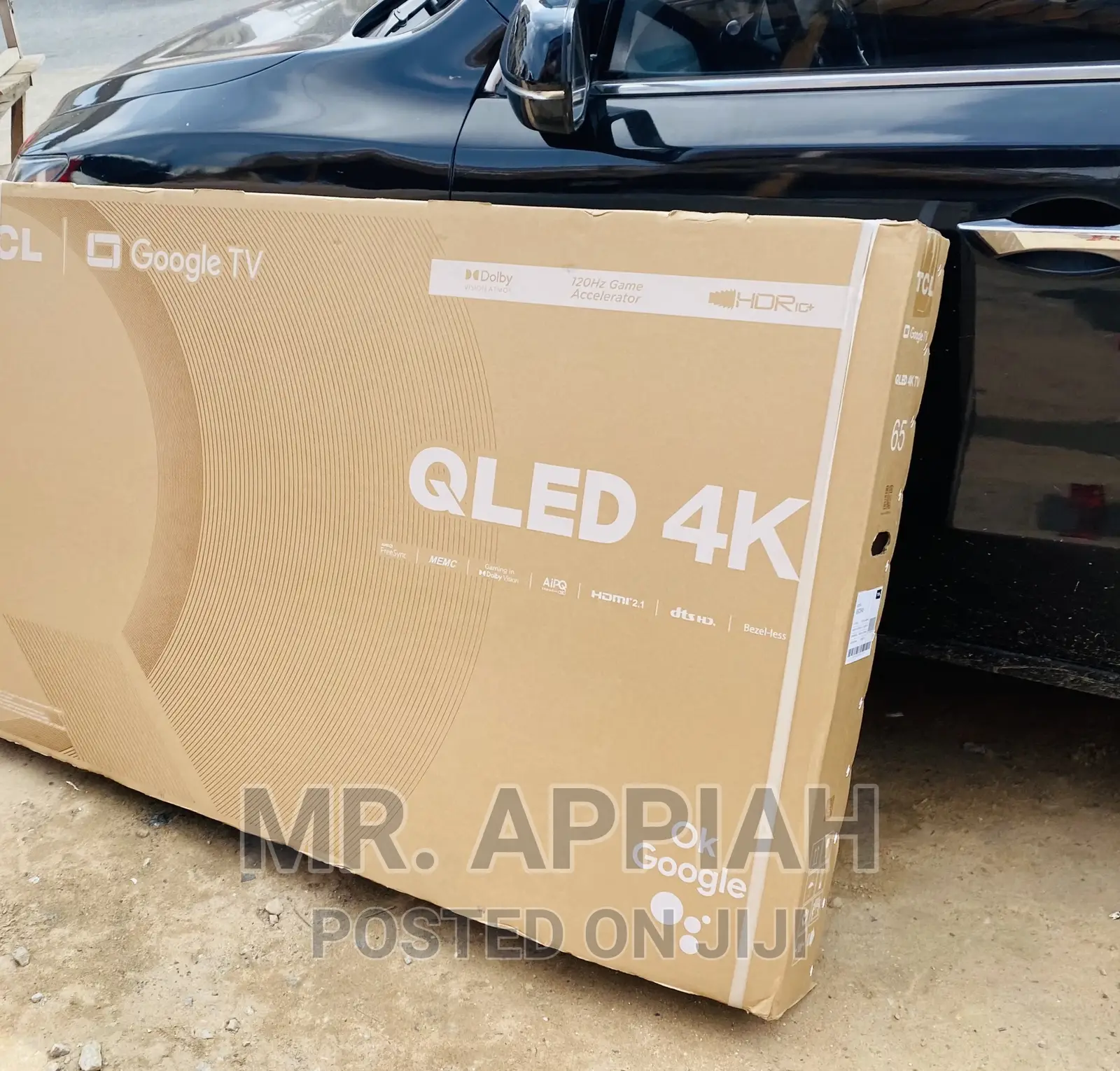 Free Standing TCL 75 Inch Tv(75p635) 