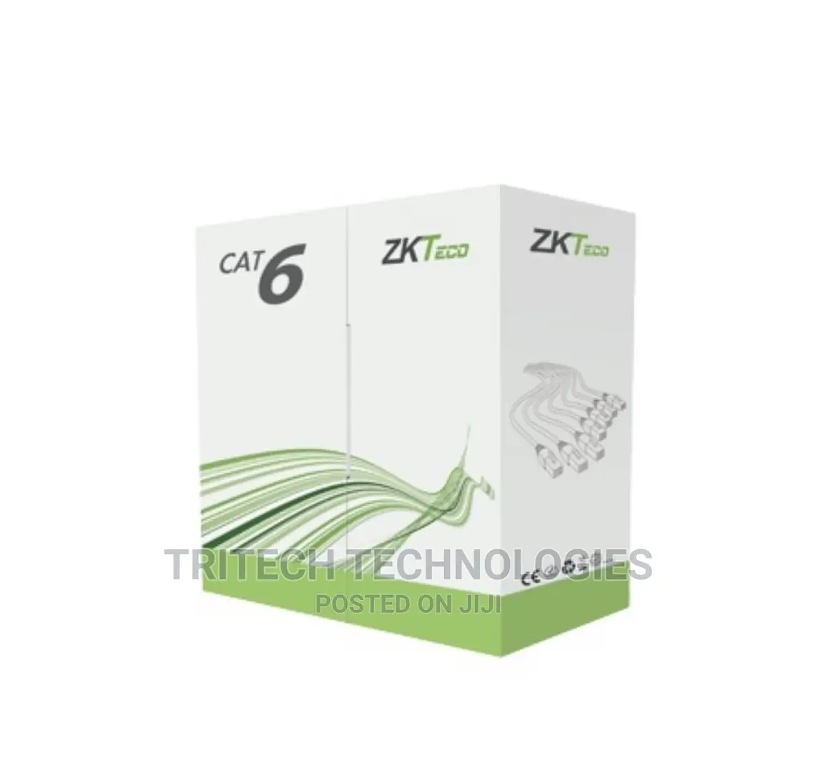 Zkteco Xl600-CPR Cat 6 305m Network Utp Twisted Pair Cable