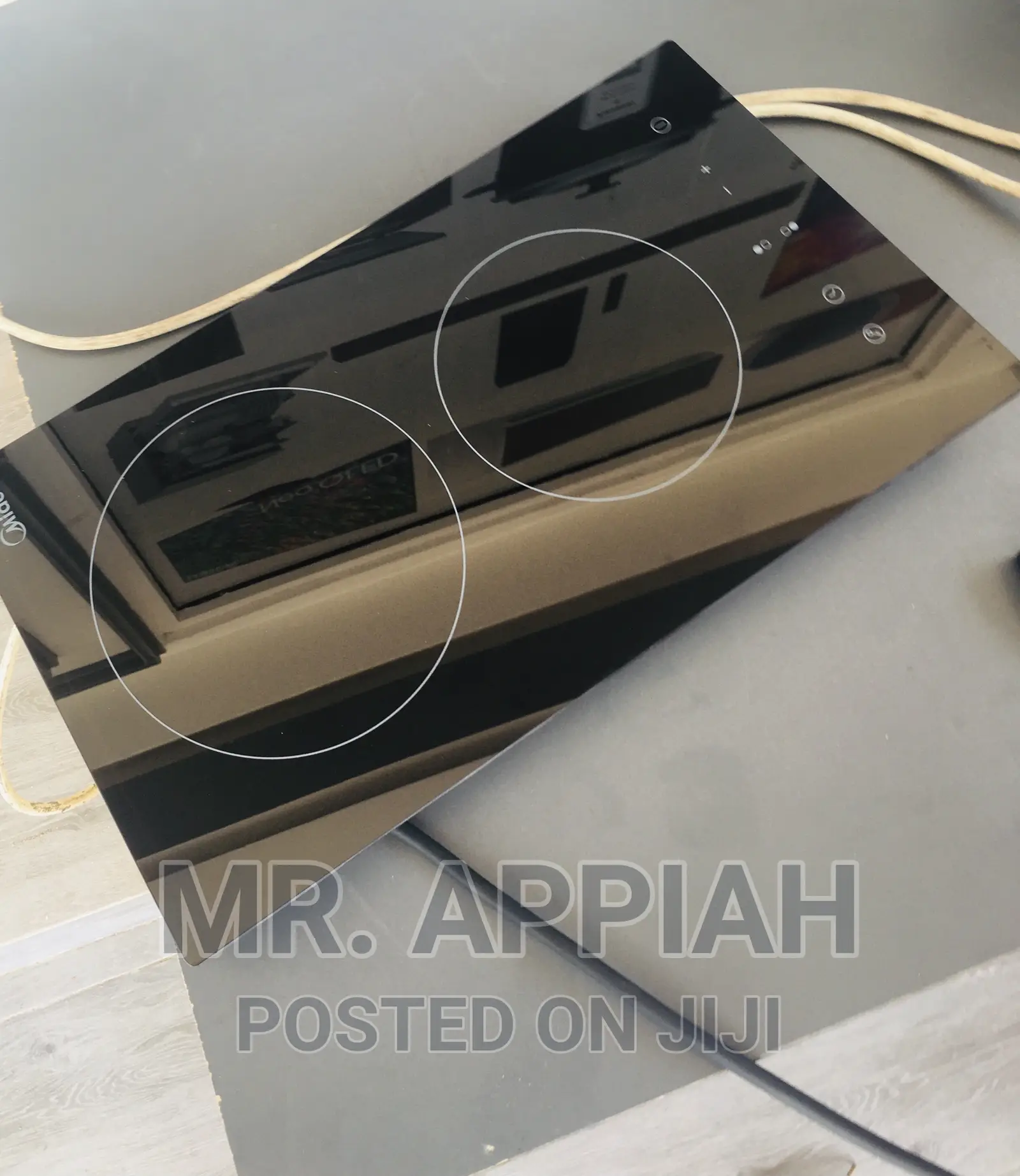 Fast Cooking Midea MC-HD301 2 Electric Burner Hob(Black).
