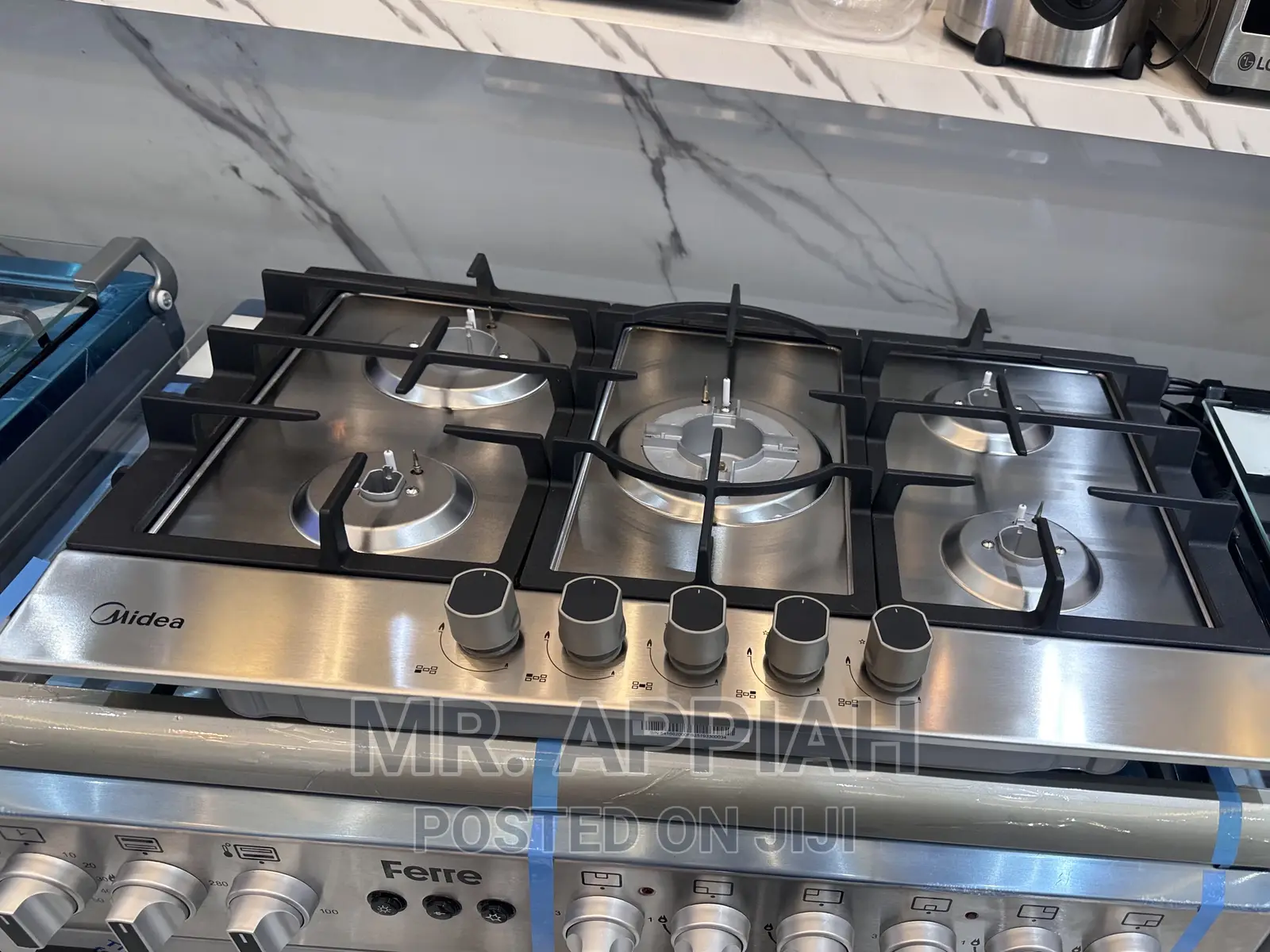 Best and Classic Midea 90G50ME 5 Gas Cooker Hob(Silver) 