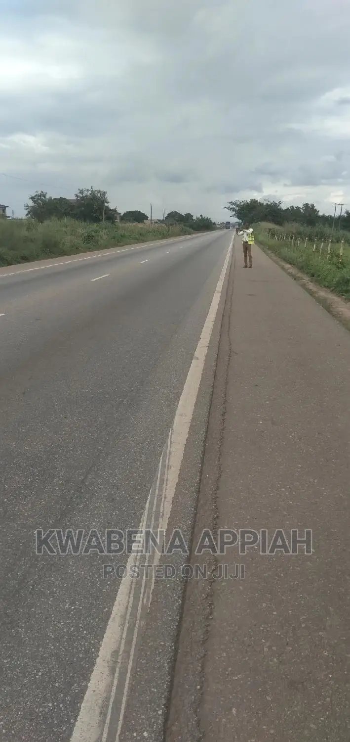 About Two and Half Echer Land at Accra Kumasi High Way