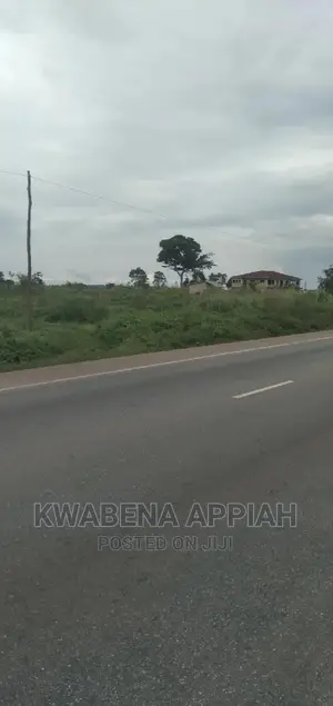 About Two and Half Echer Land at Accra Kumasi High Way