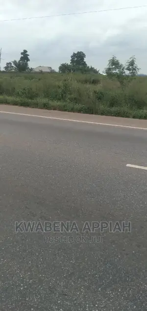About Two and Half Echer Land at Accra Kumasi High Way