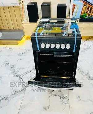 Grab Your Favorite  Black Gas Cooker Oven 50/50 4burner