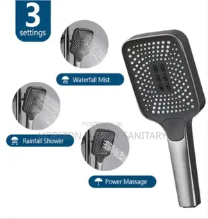 3 Function Handheld Shower Head