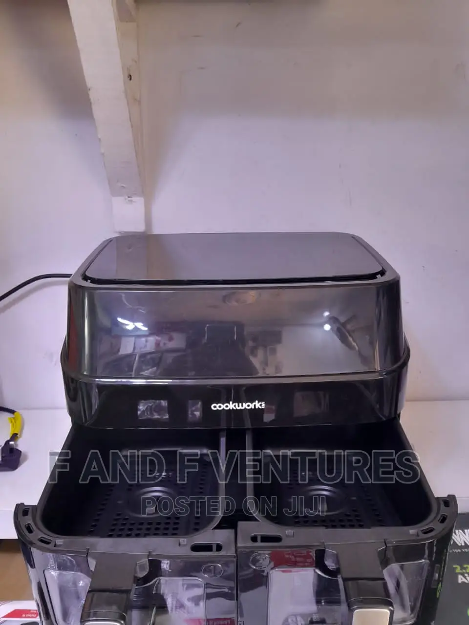 Cookworks Daul Basket Air Fryer- UK