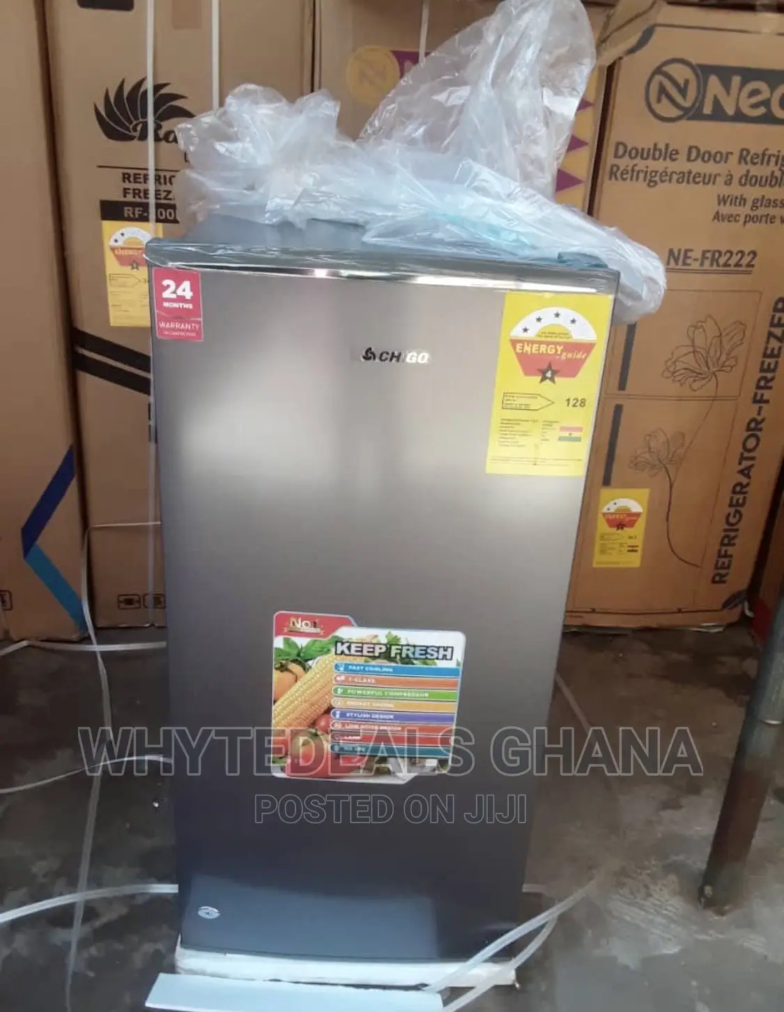 Chigo Refrigerator With Low Electricity Consumption 4-Stars