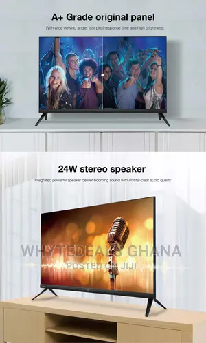Syinix 32 Inch Frameless I-Cast Full HD Satellite LED TV2024