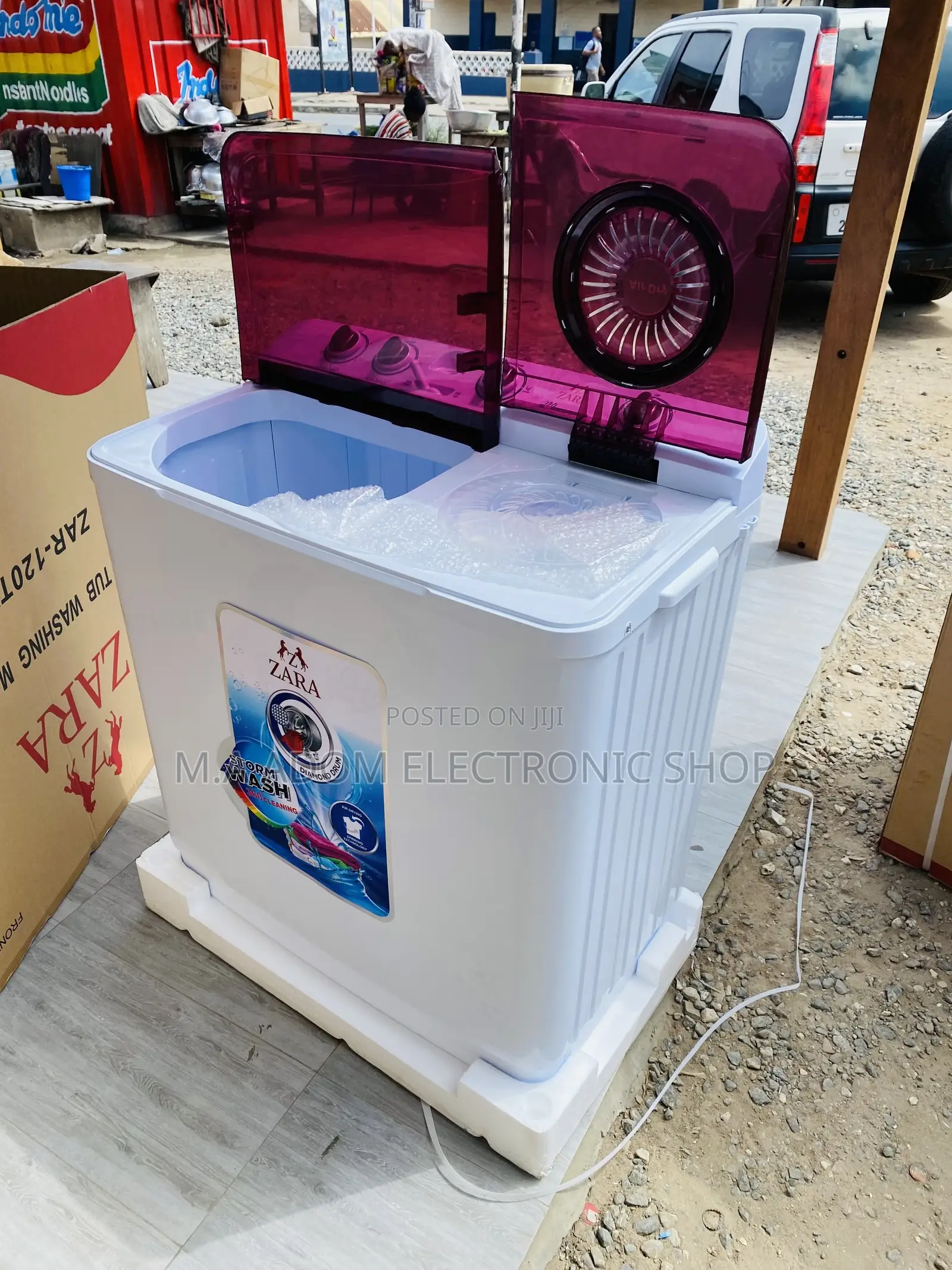Fast and Effective Zara Top Load Washing Machine(12kg))