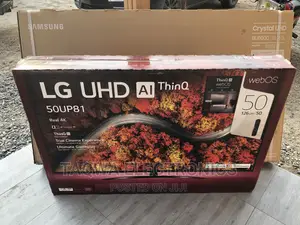New 50 Inch Smart Lg Television